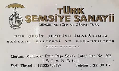 Türkler Şemsiye, 1971