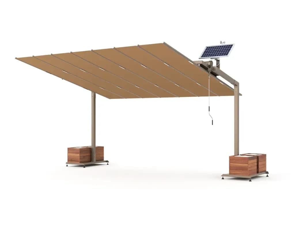 COSMOS Solar Pergo Sistemli Şemsiye