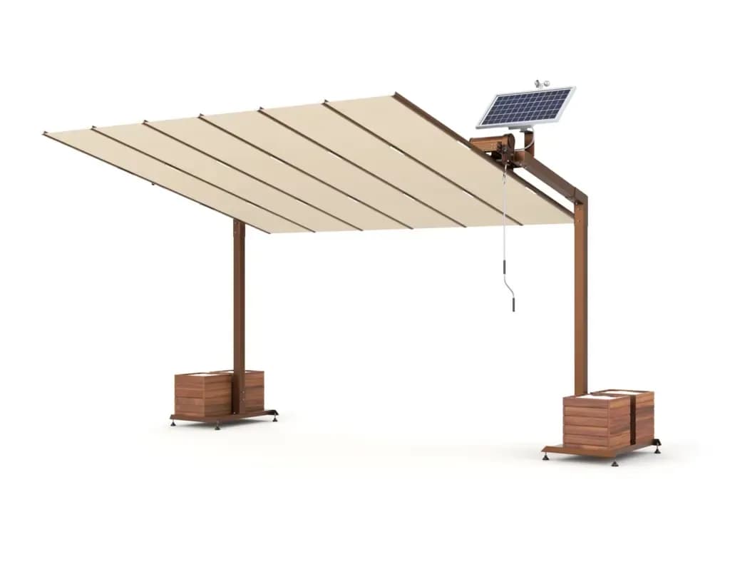 COSMOS Solar Pergo Sistemli Şemsiye