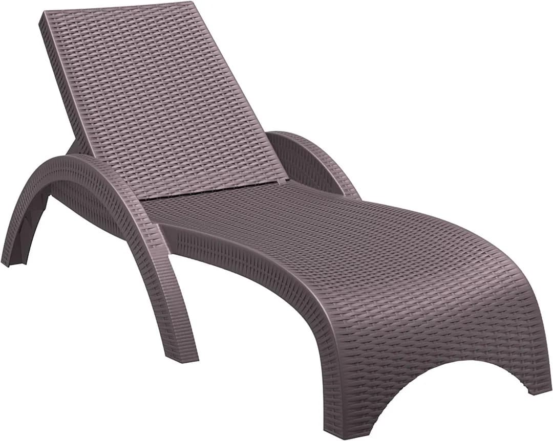 Fiji Rattan Şezlong